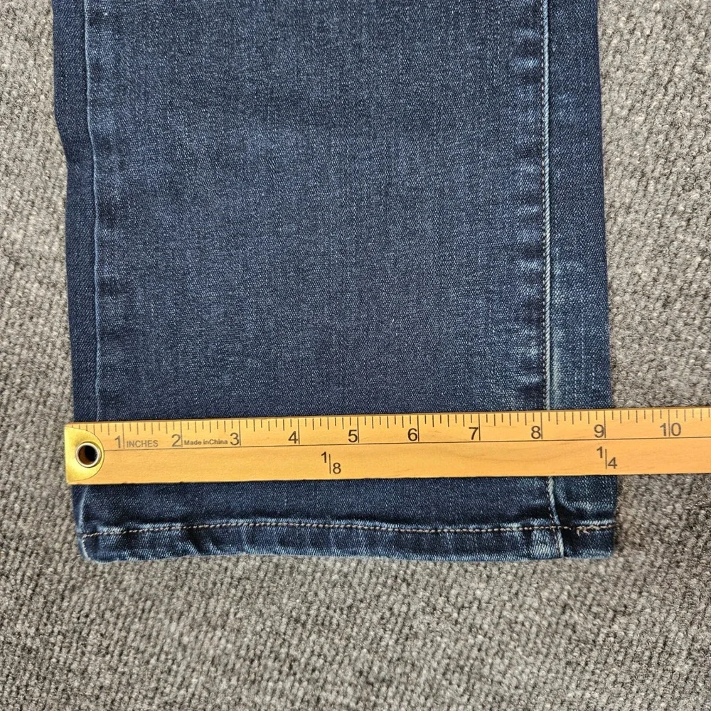 Levis 529 Curvy Bootcut Jeans Womens 8 Dark Wash Denim Blue Mid‎ Rise Stretch